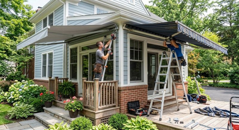 Awning Replacement in Marin County, CA