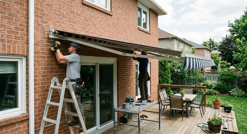 Custom Awnings Installation in Santa Rosa, CA