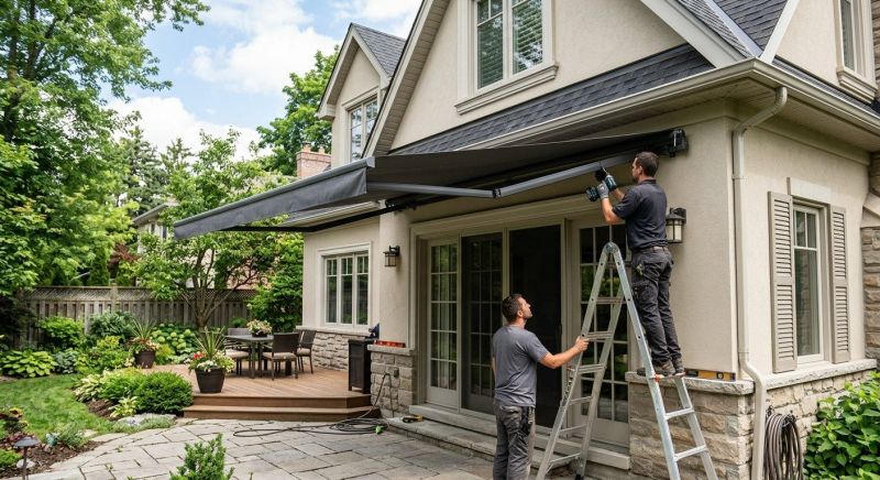 Home Awning Installation in Napa, CA