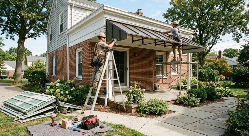 Aluminum Awning Replacement in Fayetteville, NC