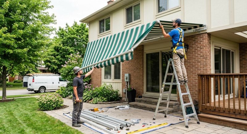 Awning Installation Service in Santa Rosa, CA