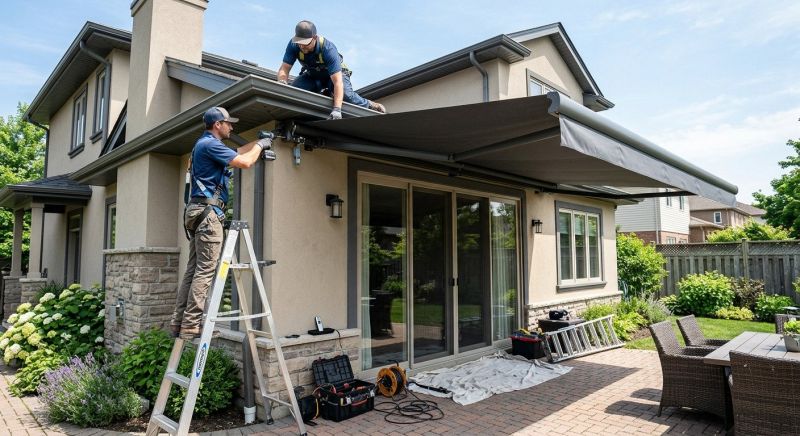 Awning Installation Service in Santa Rosa, CA