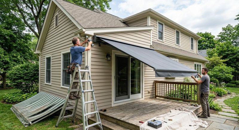 Awning Replacement in Marin County, CA