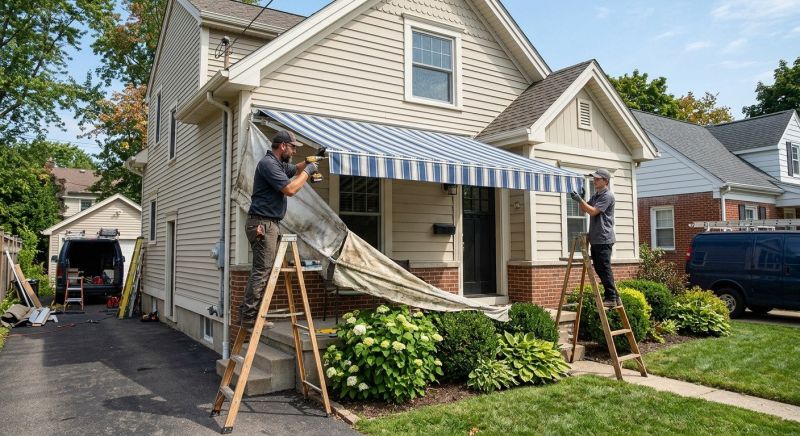 Custom Awnings Installation in Sonoma County, CA