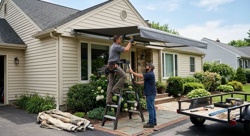 Custom Awnings Installation in Sonoma County, CA