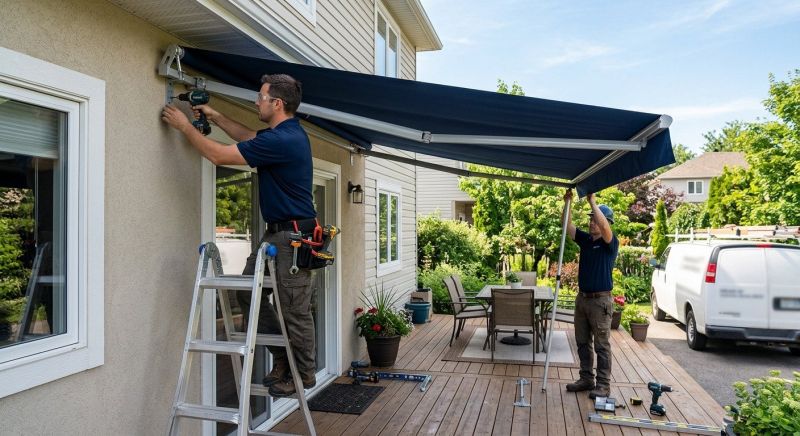 Deck Awning Replacement in Napa, CA