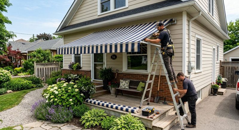 Fabric Awning Replacement in Sonoma County, CA