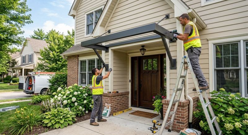 Metal Awning Replacement in Santa Rosa, CA