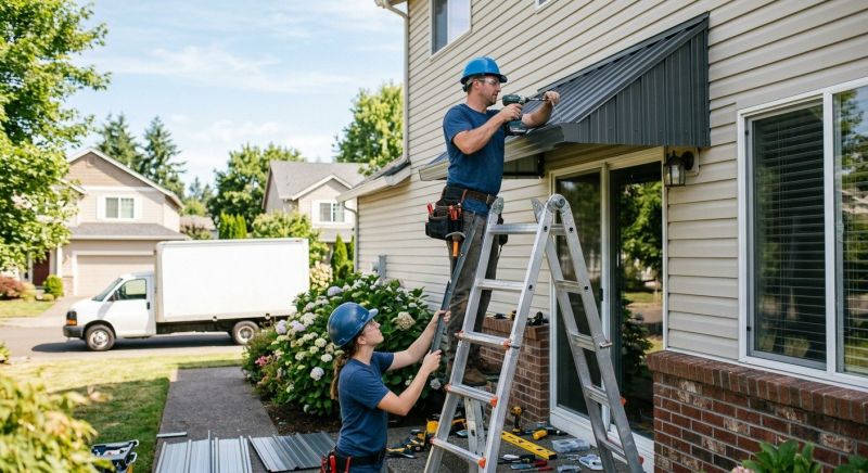 Metal Awning Service in Sonoma County, CA