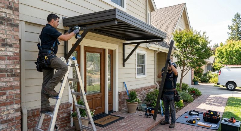 Metal Shade Installation in Fayetteville, NC