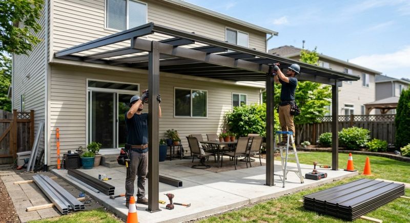Patio Cover Installation in Napa, CA