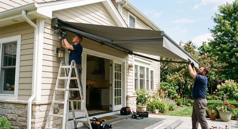 Retractable Awning Replacement in Marin County, CA