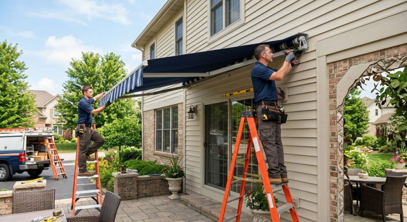 Retractable Awning Replacement in Santa Rosa, CA