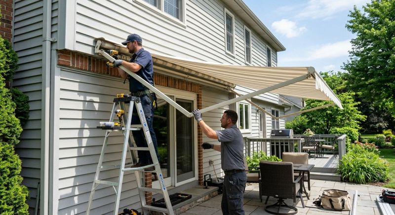 Retractable Awning Replacement in Santa Rosa, CA