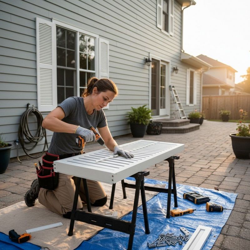 Shutter Handle Repair in Overland Park, KS