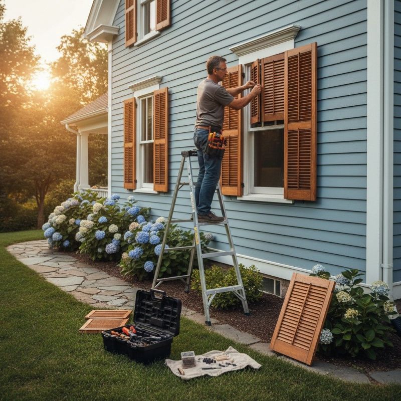 Shutter Handle Repair in Longmont, CO
