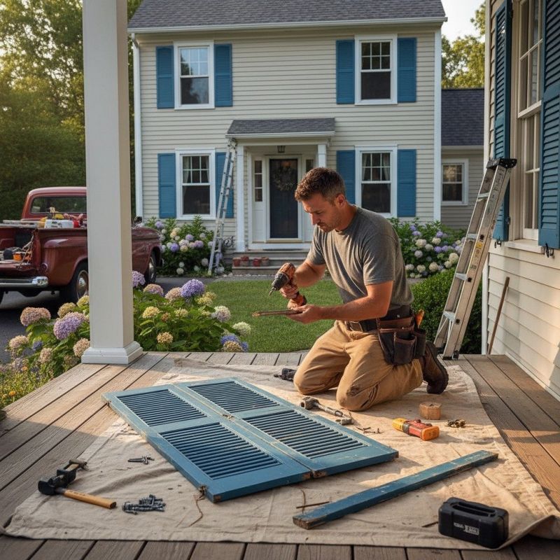 Shutter Handle Repair in Longmont, CO