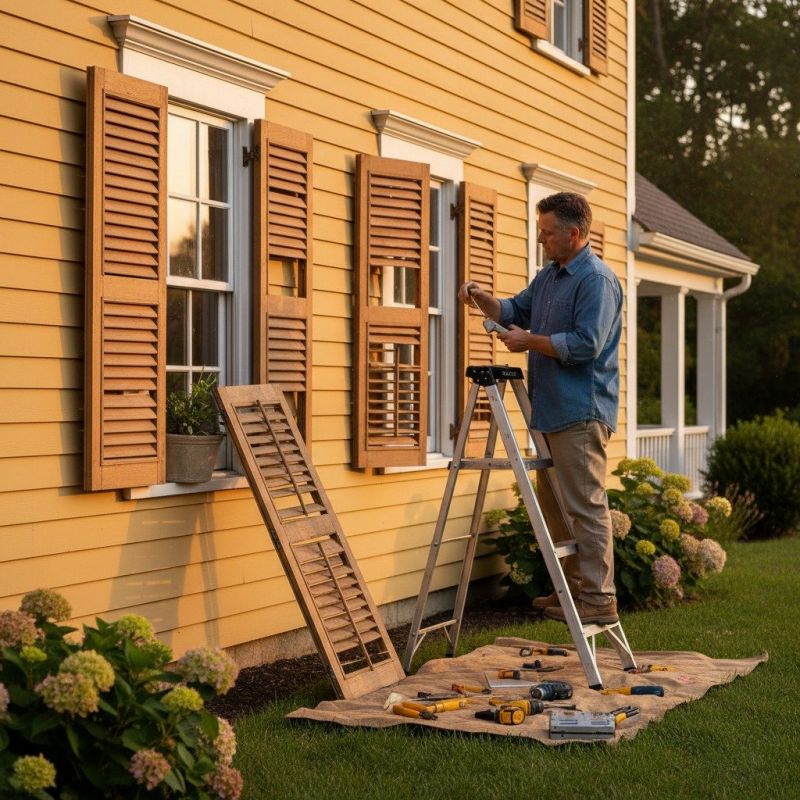 Shutter Latch Replacement in Littleton, CO