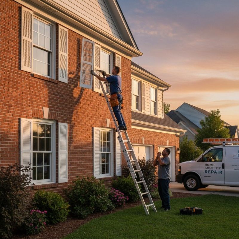 Shutter Reattachment in Alpharetta, GA