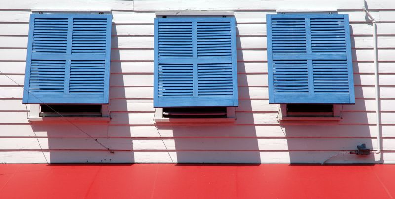 Repaired Storm Shutters