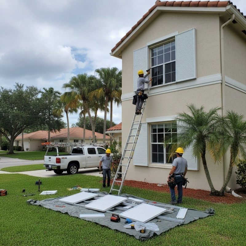 Storm Shutter Repair in Alpharetta, GA