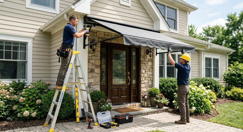 Window Awning Installation in Sonoma County, CA